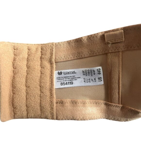 Wacoal Women's Red Carpet Strapless Convertible Bra Strapless 854119 Roebuck 44G - Picture 11 of 12